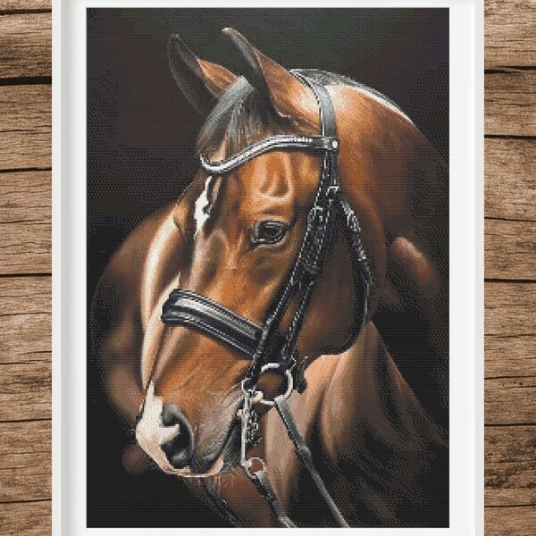 Horse Cross Stitch Etsy