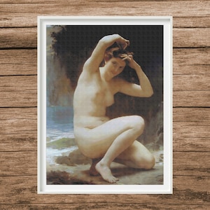 La Toilette de Venus | Counted Cross Stitch Pattern | Famous painting | Instant download | PDF | Pattern Keeper | Saga