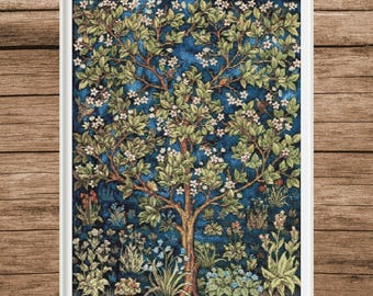Tree of Life | Morris & Co. | Counted Cross Stitch Pattern | Patterns | Instant download | PDF | Pattern Keeper | Cross Stitch Saga