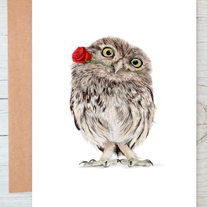 Valentinstagskarte, Jubiläumskarte, Hochzeitskarte Kunstgrußkarte / Grußkarte (kann personalisiert werden)