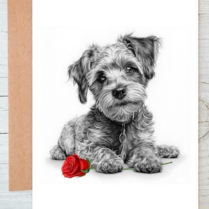 Tarjeta de amor para el día de San Valentín, tarjeta de aniversario, tarjeta de boda, tarjeta de felicitación o nota (se puede personalizar)