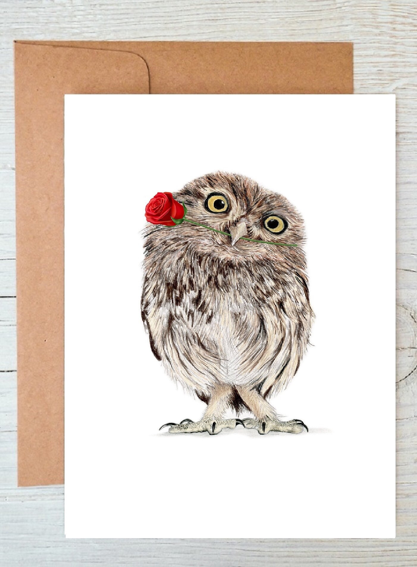 Piccolo Gufo Simpatico Biglietto Di Auguri Di Compleanno Immagine E Vettoriale - Foto 8