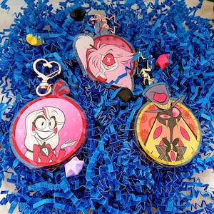 Hazbin Hotel Acrylic Keychains