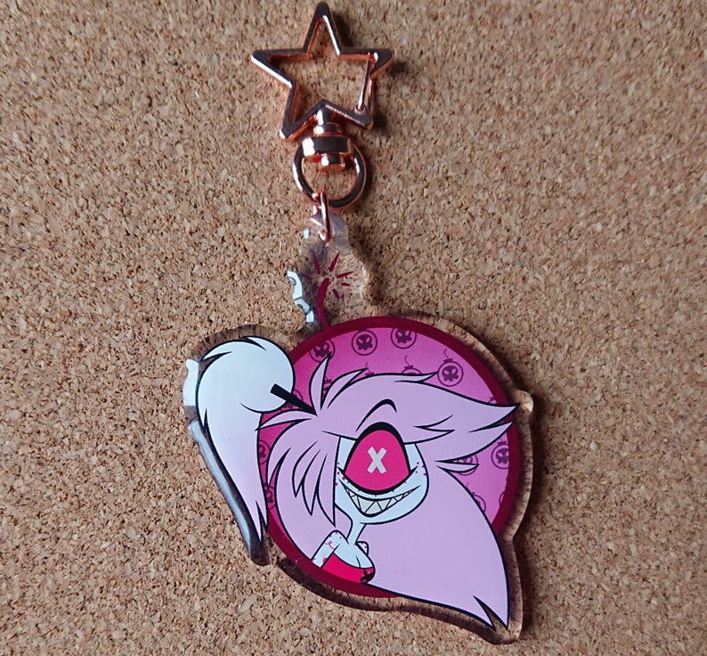 Hazbin Hotel Acrylic Keychains Etsy
