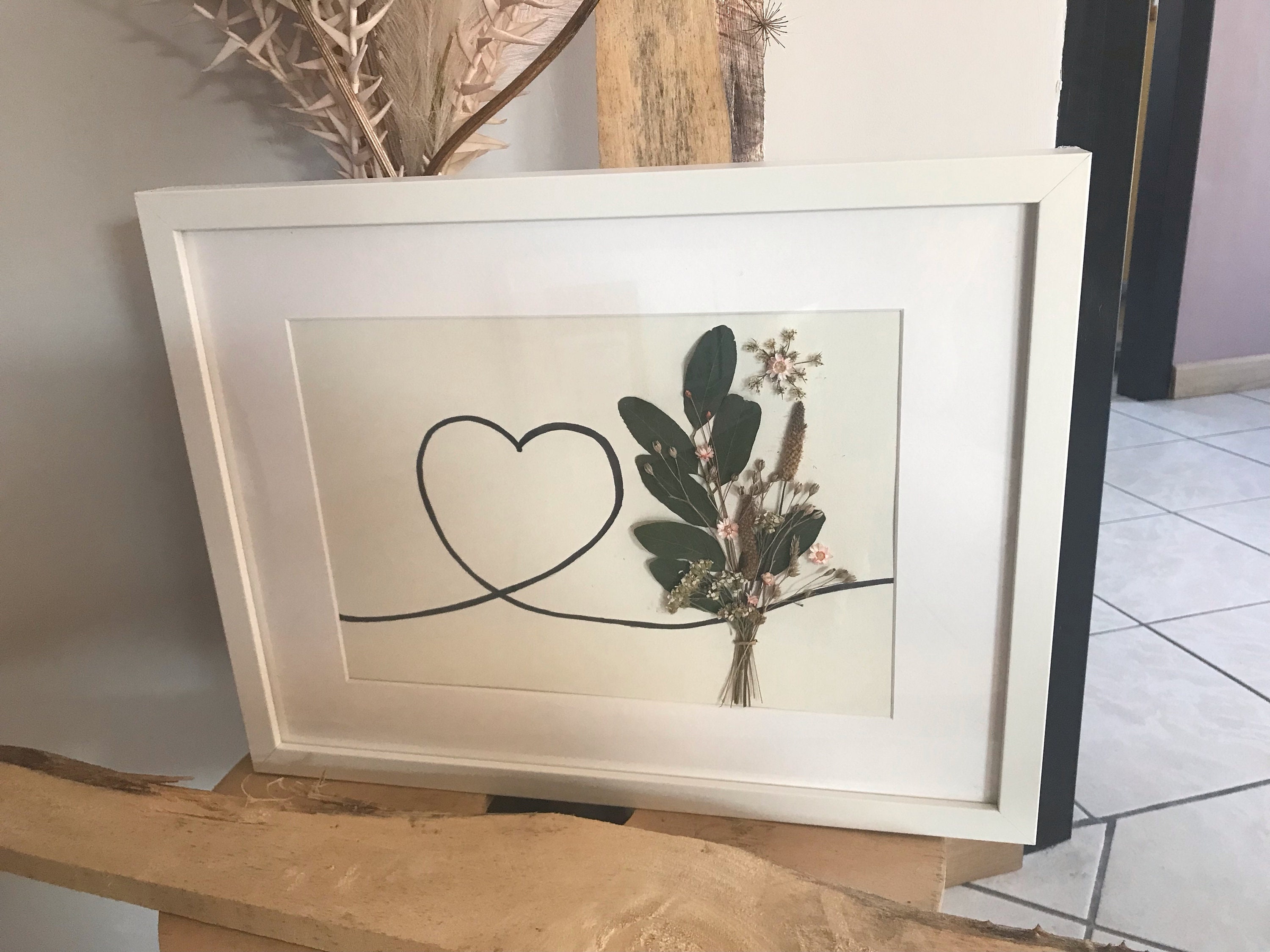 Cadre Floral Le Rose 