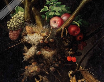 Giuseppe Arcimboldo Poster the Four Elements fire Poster - Etsy