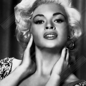 Jayne Mansfield Poster, Rare Photo - Iconic Jayne Mansfield Print.