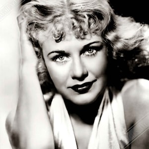 Ginger Rogers Poster, Vintage Foto - kultiger Ginger Rogers Druck