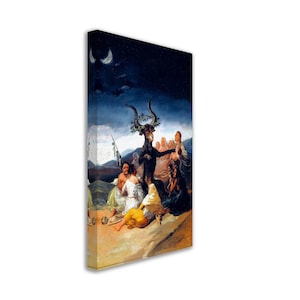 Witches Sabbath Canvas - Francisco Goya - Witches Sabbath Canvas Print Uk, EU, USA, AUS Domestic Shipping