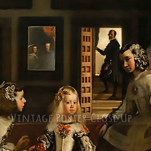 Las Meninas Poster, Diego Velaquez - Las Meninas Print