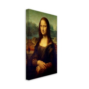 Mona Lisa Canvas Print, Leonardo Da Vinci - Mona Lisa Canvas