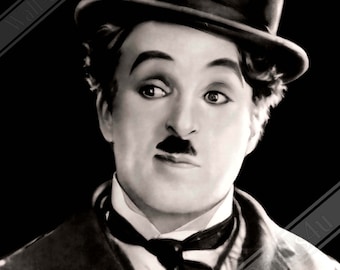 Charlie Chaplin 'the Tramp' Vintage Photo Poster - Etsy