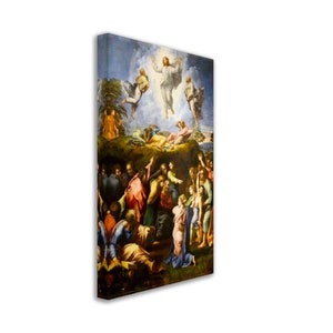 Transfiguration Canvas, By Raphael Around 1520 - Transfiguration Canvas Print - Renaissance Raphael