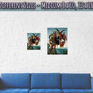 Michelangelo Poster Print Torment Of Saint Anthony Poster UK EU USA Domestic Shipping image 2