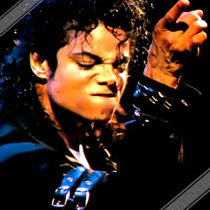 Michael Jackson Poster, Most Popular Singer In Music History - Michael Jackson Print.
