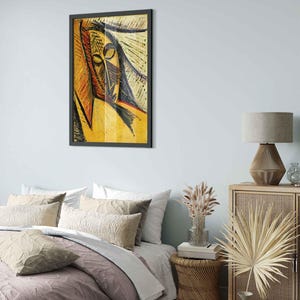 Pablo Picasso Framed Print, Head Of A Sleeping Woman