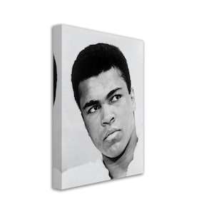 Muhammad Ali Canvas, 1967 Aged 25, Vintage Photo - Iconic Muhammad Ali Canvas Print - Boxing Legend.