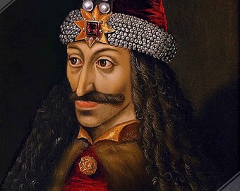Vlad The Impaler Poster, Original Dracula - Vlad III Dracula Uk, EU USA Domestic Shipping