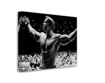 Arnold Schwarzenegger Leinwanddruck: 1974 Mr. Olympia Vintage Photo