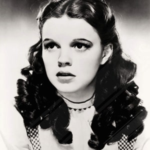 Judy Garland Poster, Wizard Of Oz, Vintage Photo - Iconic Judy Garland Print