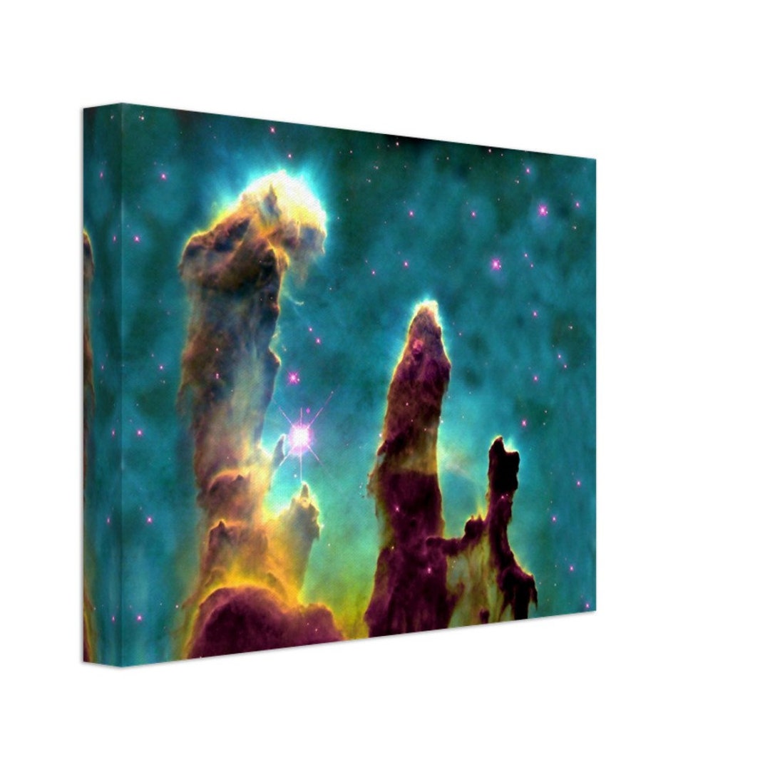 Pillars of Creation Canvas Print, Eagle Nebula Canvas, Famous Nasa Photo Print From 1995 Etsy
