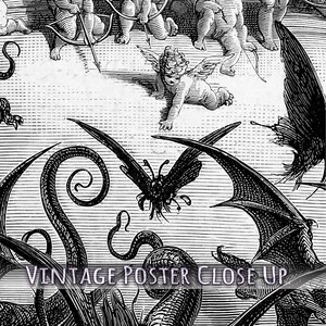 The Divine Bottle Poster La Dive Bouteille Poster Print Gustave Dore Alchoholics Print UK, EU USA Domestic Shipping