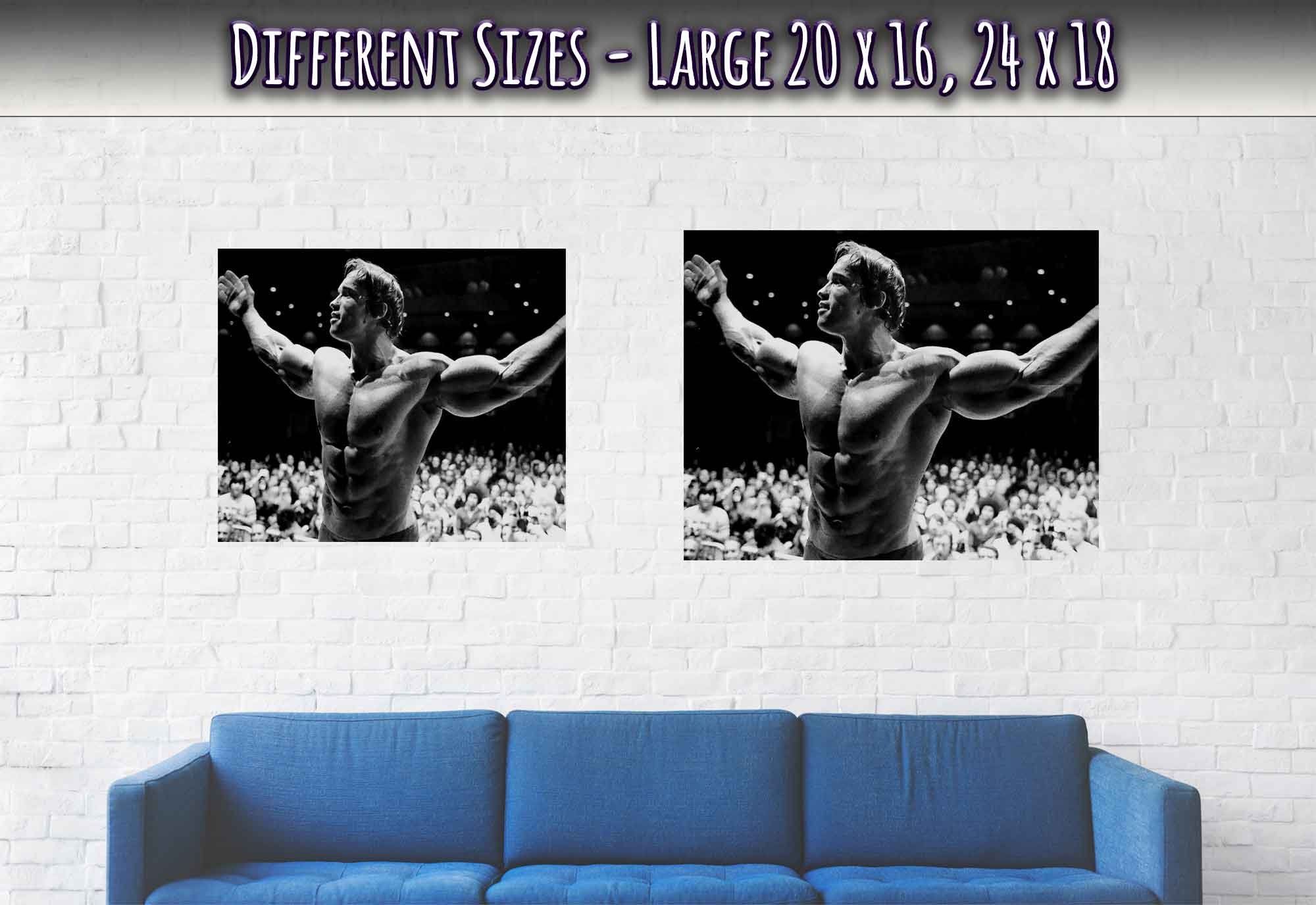 PPZXYEBM Arnold Schwarzenegger - Poster Decorativo Da Parete Su - Foto 11