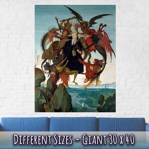 Michelangelo Poster Print Torment Of Saint Anthony Poster UK EU USA Domestic Shipping image 4