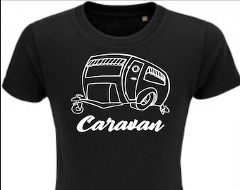 Caravan Kids Shirt Kinder Shirt, Caravan Shirt, Camping Tshirt, Camper Geschenkidee, Wohnwagen T-Shirt, Geschenk für Camper, Wohnwagen