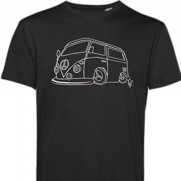 Bus T-Shirt, Geschenkidee für Camper, Camping Shirt, T1, Campingfan, Wohnmobil, Bulli, Geburtstagsgeschenk