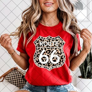 Gepardtryck med hundraårsjubileum i Route 66, PNG, västerländsk boho sublimeringsdesign (digital nedladdning) bild 2