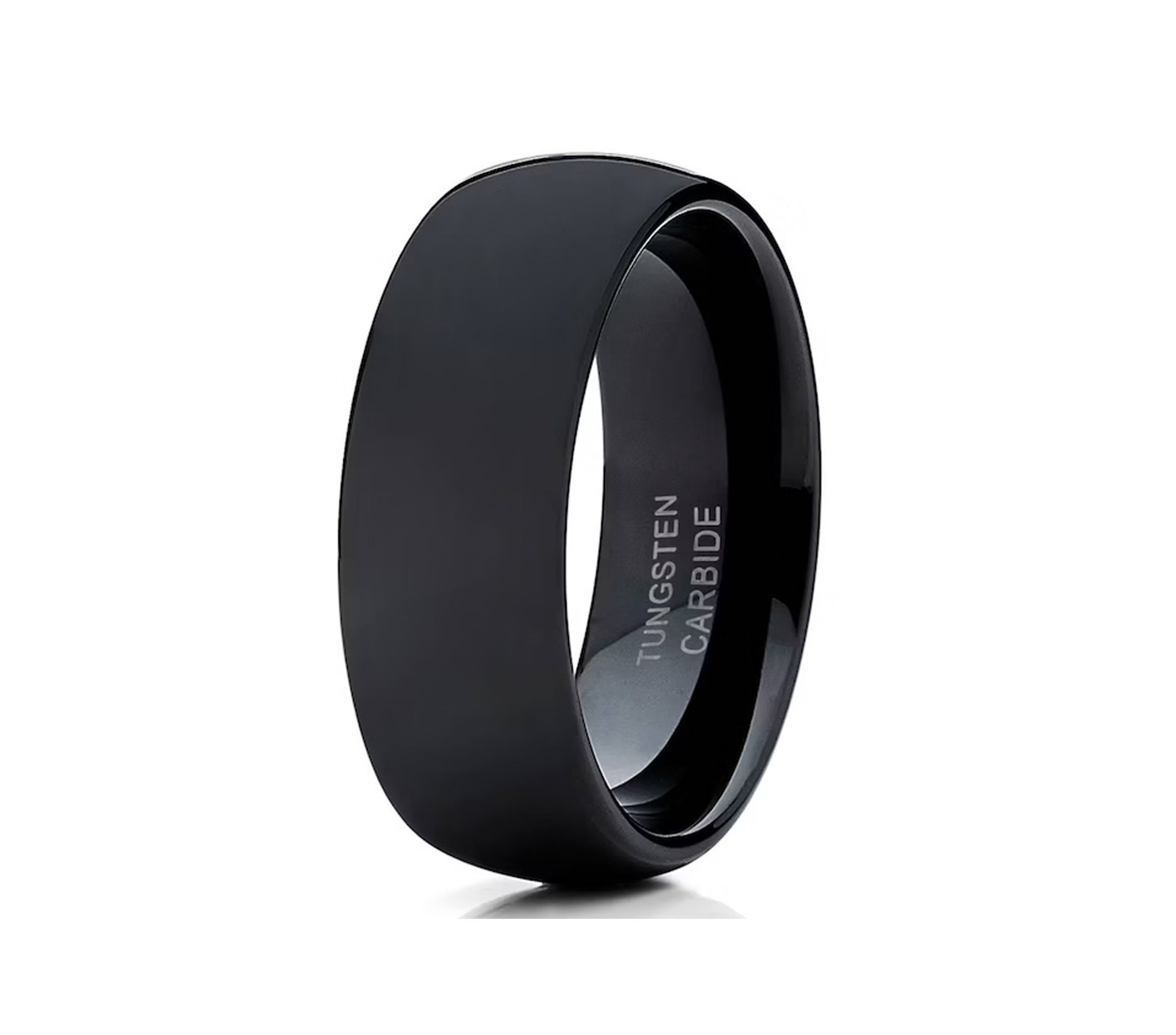 Black tungsten necklace deals
