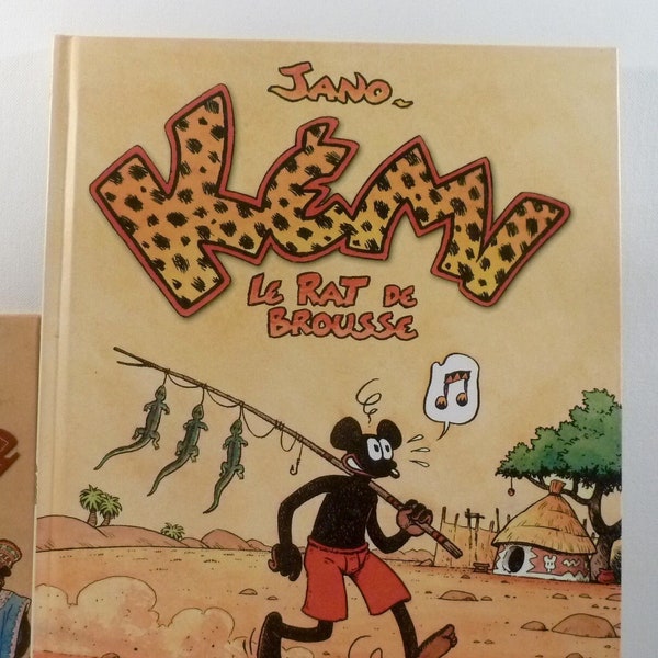 Livre Bande Dessinée "Kemi le rat de brousse" de Jano, neuf