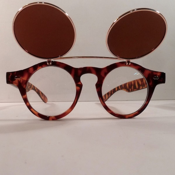 Lunettes steampunk doubles