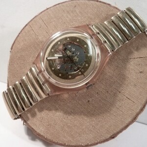 Gold swatch watch Etsy France