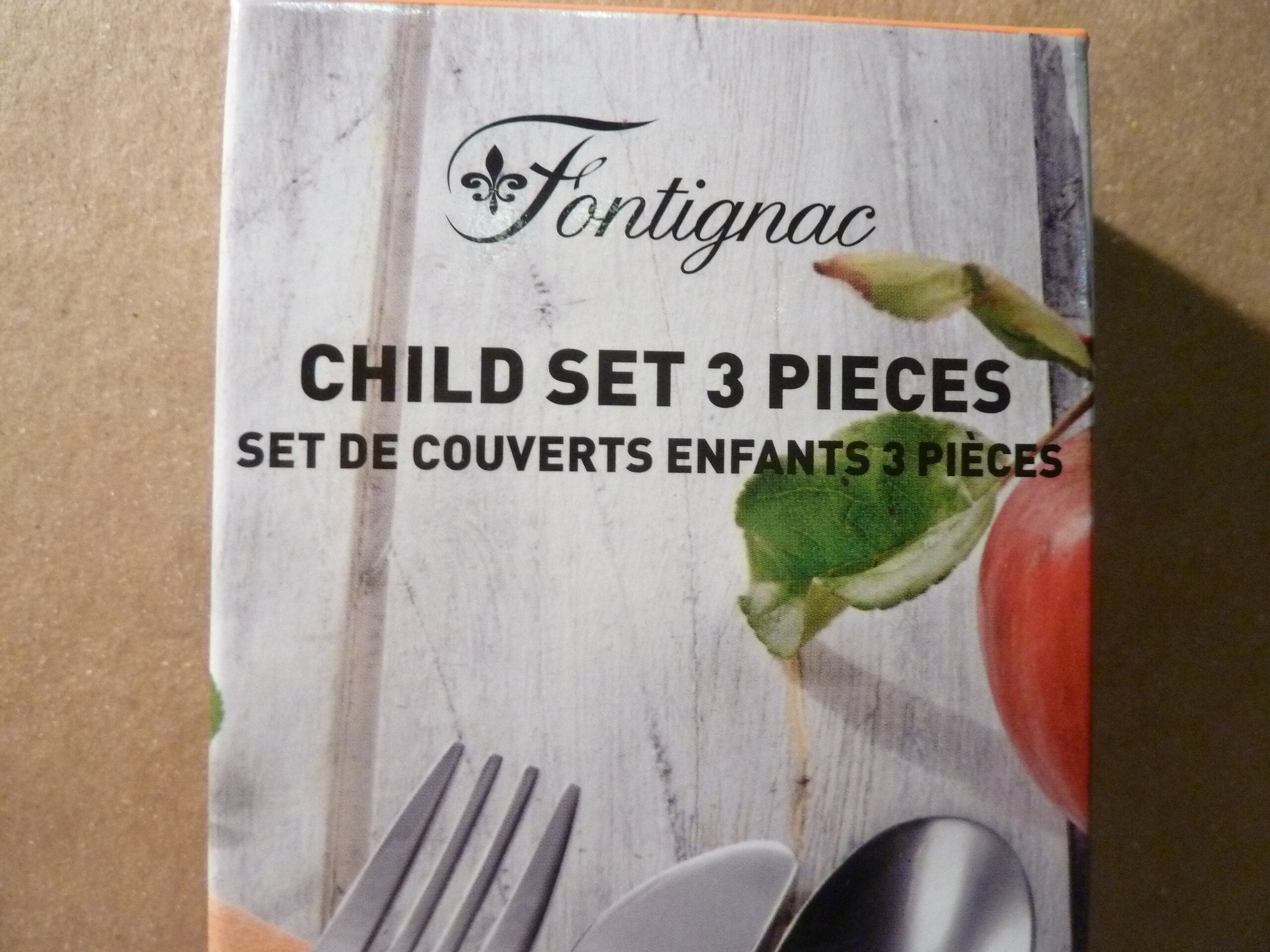 Fontignac Ménagère 3 pièces pour enfant : : Cuisine et Maison