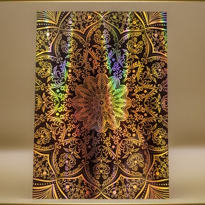 Necklace - Holographic Foil Print - A4  format