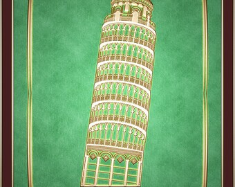Pisa Tower - Monument - Digital versions - 6 different files