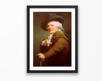 Joseph Ducreux - Classic Meme Poster | Nostalgic Internet Meme Prints