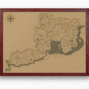 Map Of The States RDR2 Classic Game Maps Etsy Il 300x300.4887316621 2cvc 