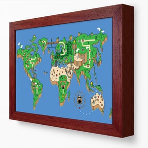 Carte du jeu classique SNES