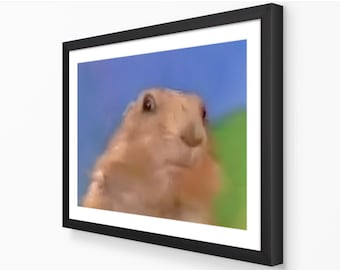 Dramatic Chipmunk - Classic Meme Poster | Nostalgic Internet Meme Prints