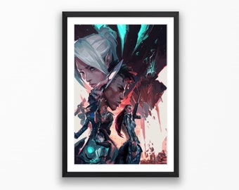 Agents - Gaming Character Wall Art - PC Gaming Poster