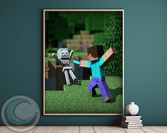 Skeleton Dual! - Ingame Art - Nostalgia Posters