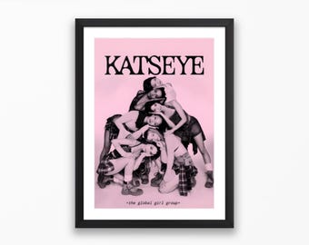 Girl Group Poster – Kpop International Group Print (A3/A4/A5)