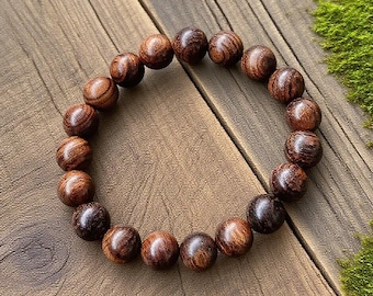 Rosewood Beaded Bracelet