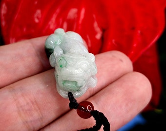 本物の翡翠ペンダントネックレス天然ビルマ産グレードA - Etsy 日本