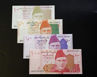 Pakistan Banknotes - Authentic Collectible Money Uncirculated