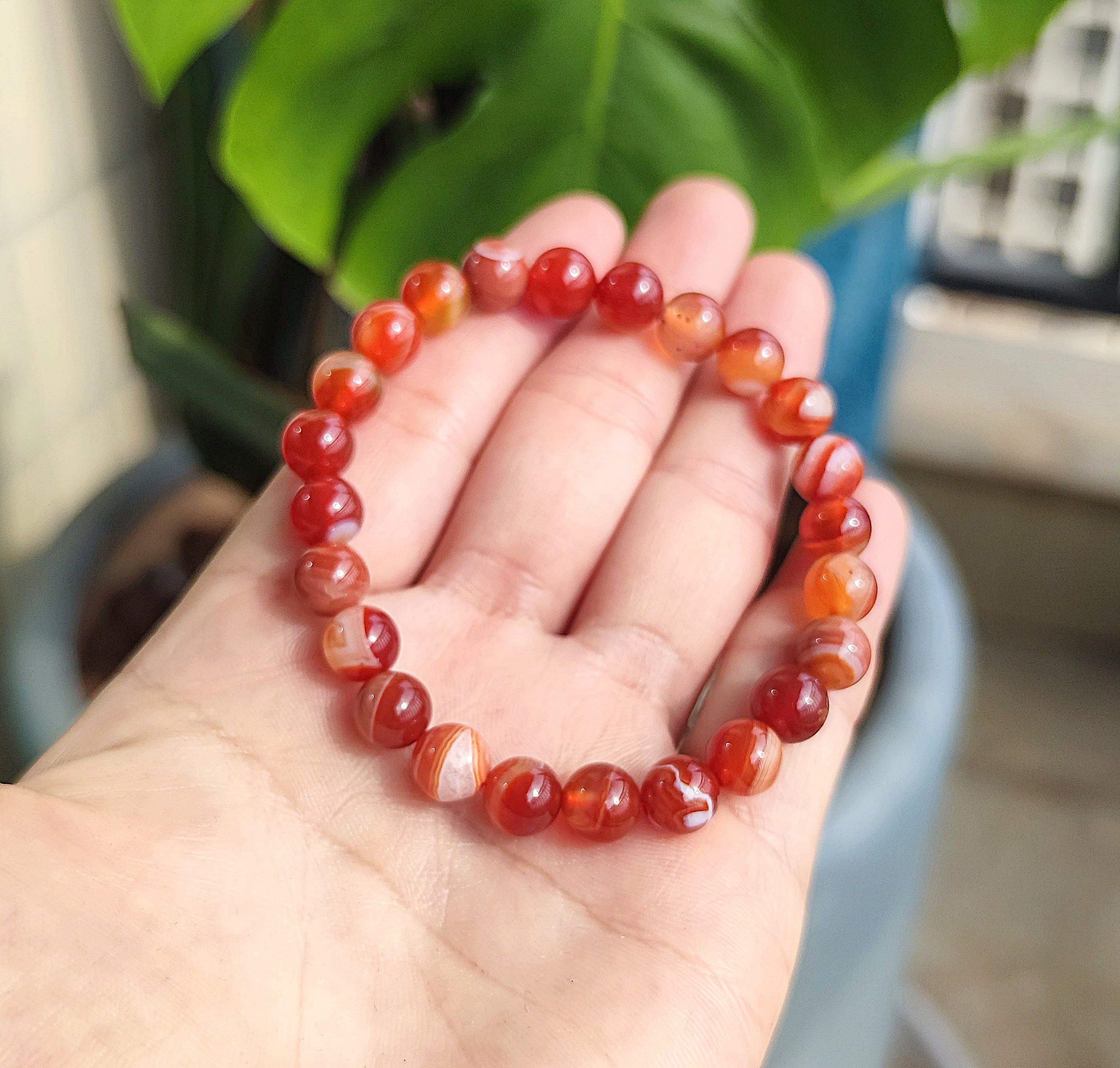 K18レディースブレスレットRED AGATE セール❣️ レディースブレスレットRED AGATE セール❣️