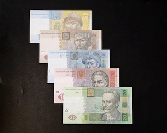 Ukraine Banknotes - Authentic Collectible Money Uncirculated